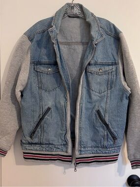 Kiabi Casual Light Wash Denim Jacket